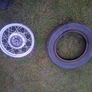 15 inch motorbike back wheel for virago/dragstar Image 2