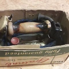 Vintage clothes iron 1950s/1960s