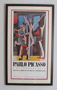 Fine Art  ;  Original Picasso Lithograph 1980.