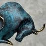Salvador Dali Inspired Bull - Patinated Bronze Image 9