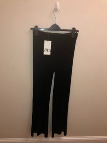 NEW ZARA velour trousers (XS)