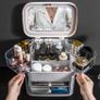 BRAND NEW Multi-Layer Jewelry Box With Mirror cosmetics organizer Image 4