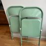 Pair of folding chairs Image 3