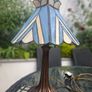Beautiful Vintage Stained-glass Table Lamp Image 7