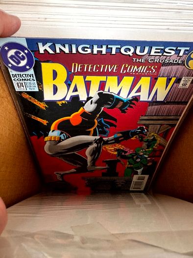 Detective Comics Batman Long Comic Box w 215 comics for Sale