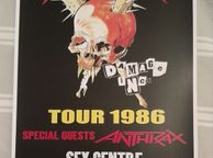 main image for ad Metallica Tour Poster Dublin 1986