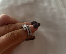 Ti Sento silver ring