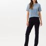 BRAX Women's Style Carola Five-Pocket High-Quality Cotton Satin Trousers, size 20 Image 2