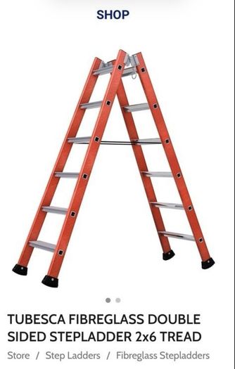 fibreglass ladder