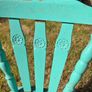 Antique Victorian solid wooden country kitchen chair Image 2