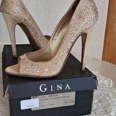Gina Peep Toe High Heels