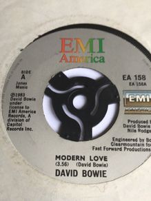 David Bowie vinyl single - Modern Love
