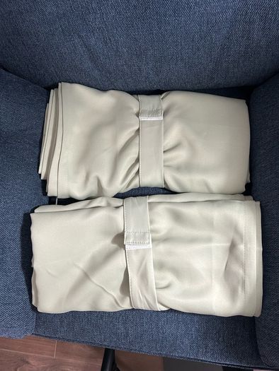 2 Panels 66"x90" Blackout Curtains Pencil Pleat Bedroom Curtain Panel for Privacy Protected Thermal Insulated