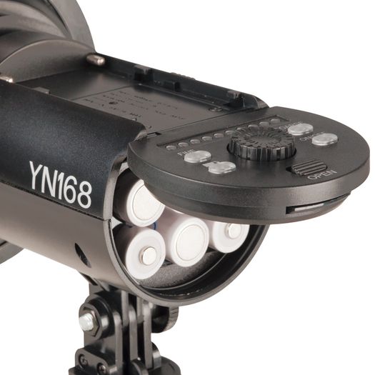 LED lamp Yongnuo YN-168 power adjusting studio photography