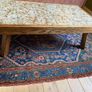 Mid-Century Oak and Ceramic Coffee Table Image 3