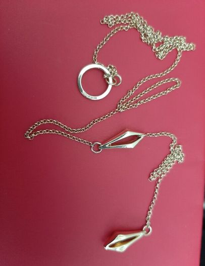 New 10kt gold pendant and chain