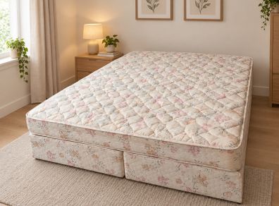 Double mattress and base