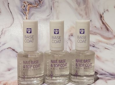 Rimmel Nail Nurse - Nail Base & Top Coat - New