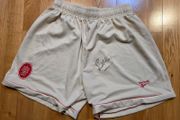 Liverpool player issued signed shorts