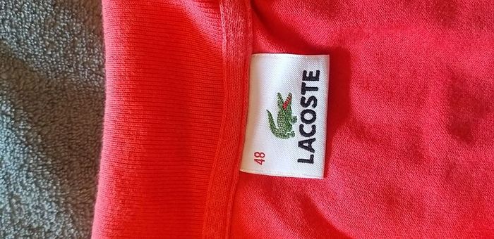 Lacoste Coral Tennis Dress