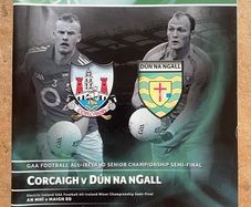 2012 Cork v Donegal - GAA All-Ireland Senior Football Championship Semi Final Programme