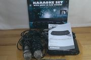 SilverCrest Karaoke Set Complete with HDMI - 2 Metal Microphones, Mixer &amp; Cables Power Supply Instructions and Disk Boxed