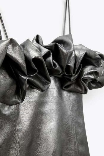 Zara Voluminous Short Dress
