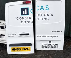 Renault Traffic Rear Barn Doors 2014+