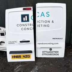 Renault Traffic Rear Barn Doors 2014+