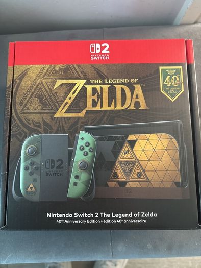 Zelda Switch 2 40th Anniversary limited edition