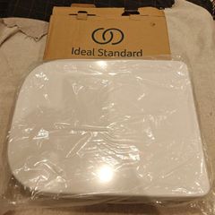Ideal Standard i.life A White Square Soft close Toilet seat  (WITHOUT FIXINGS)