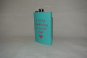 8 Oz Hip Flask - As New.