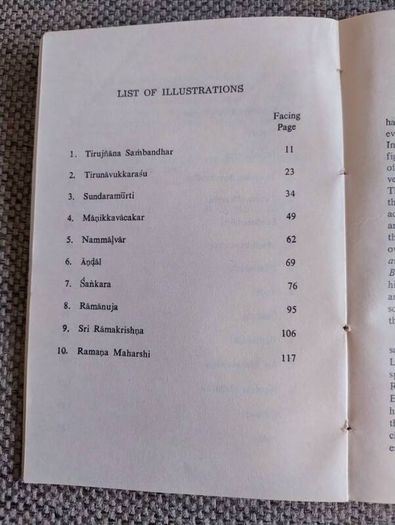 The Saints of India 1971 edition by T M P Mahadevan Bhavan Book University Bombay India in good condition with some signs of wear see photos FREE STANDARD POSTAGE INCLUDED