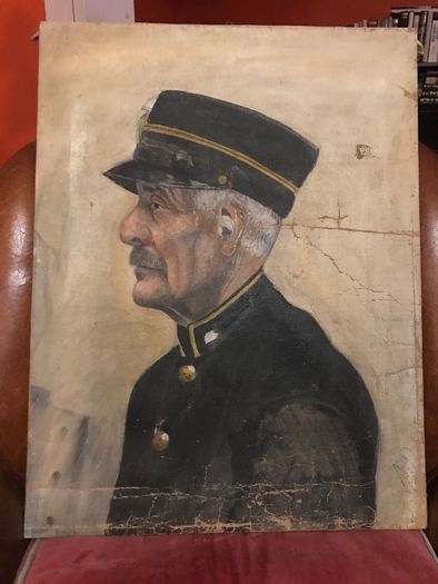 Original Orient Express conductors Portrait