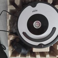 Robot Hoover working