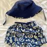 Patagonia toddler shorts and sun hat Image 2