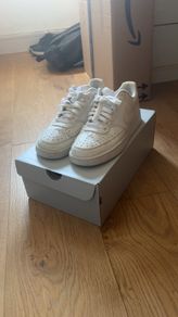 Nike Court Vision Low Triple White US 7 UK 6 EU 40