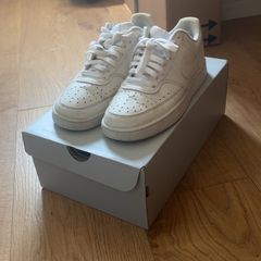 Nike Court Vision Low Triple White US 7 UK 6 EU 40