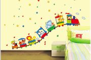 Circus Train Wall Sticker