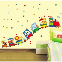 Circus Train Wall Sticker