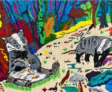 Badgers Painting