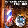 Rotating Strips LED Barber Pole Light Red White Blue Image 2