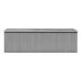 Garden Shed 257x580x181 cm Metal Grey Image 7