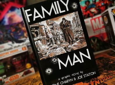 Family Man ! Graphic Novel by Jerome Charyn and Joe Staton ! Hardcover ! 2019 ! by IDW  !