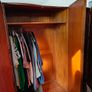 Matching Pair of Original Art Deco Walnut Wardrobes 1930s Image 7