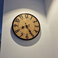 Modernclock (NEW Still in box) 33cm Oak