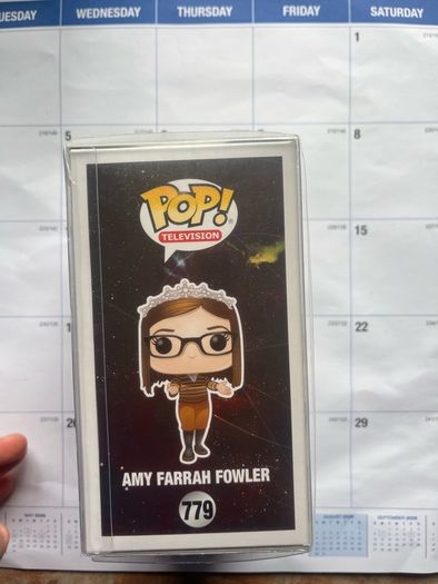 The Big Bang Theory Funko Pops - Sheldon, Leonard, Penny, Raj, Amy Stuart