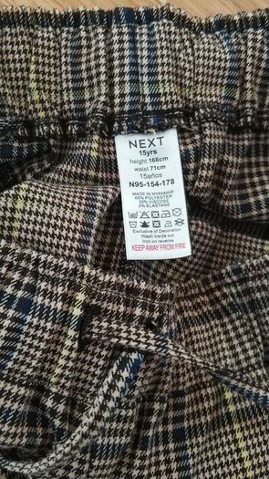 Girls wide leg trousers Next