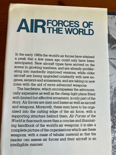 War book: 'Air Forces Of The World'