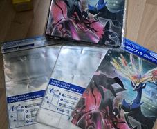pokemon xy binder and 3 packets of inserts